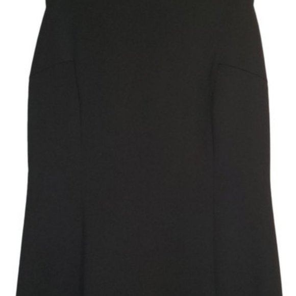 Maia Black Ruffle Hem Cocktail Dress - Picture 7 of 7